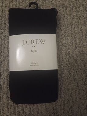 J. Crew Black Tights